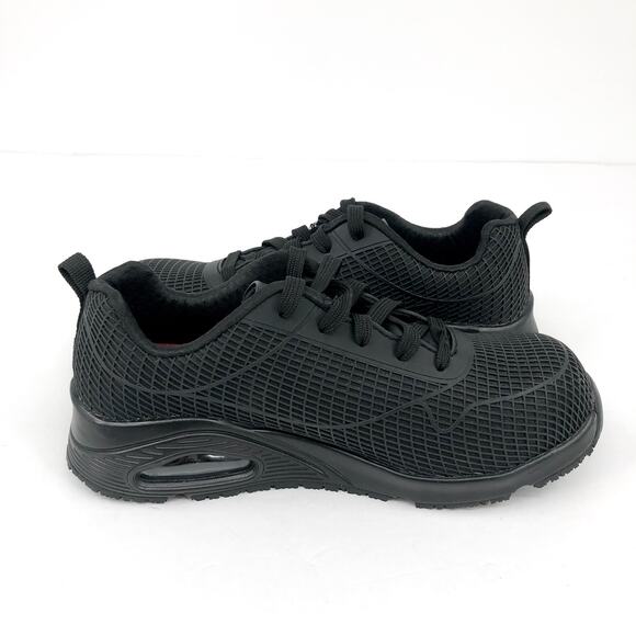 Skechers Work Womens Uno Deloney Shoes US 5.5 Black Comp Toe NMT SR EH NIB - Picture 7 of 10